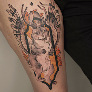 wolpertinger-tattoo